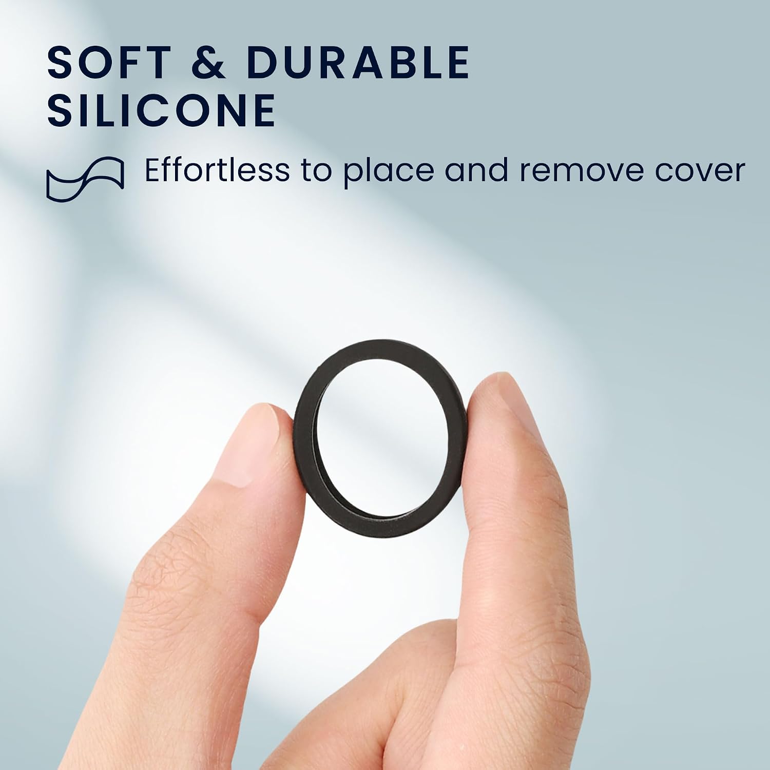 kwmobile Silikonowe etui ochronne Smart Ring kompatybilne z RingConn Gen 2 SmartRing - M size 9 10 11 etui - zestaw 8 szt. - inteligentna osłona pierścienia - wielokolorowe