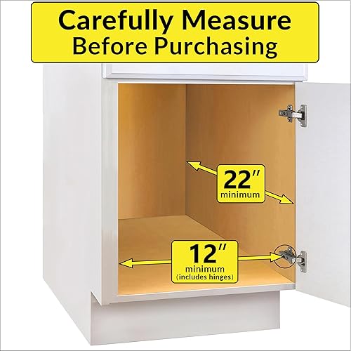 Miniatura 4 de Lynk - Estante organizador deslizante profesional y desmontable para instalar debajo del gabinete