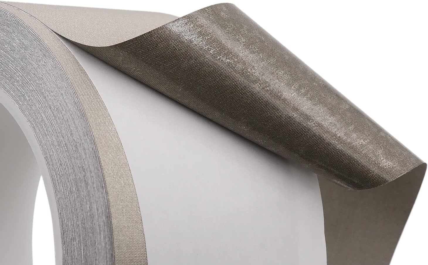 60mm x 20M (2.4in x 65ft) Conductive Cloth Fabric Adhesive Tape, Faraday Tape for EMI Shielding, Interference Signal Blocking, Mobilephone Laptop Guitar Repair, Cable Harness Wrapping