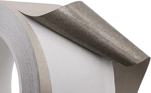 Miniatura 10 de Cinta adhesiva de tela conductora de 0.394 in x 65.6 ft (0.4 pulgadas x 65 pies), cinta Faraday para blindaje EMI, bloqueo de señal de