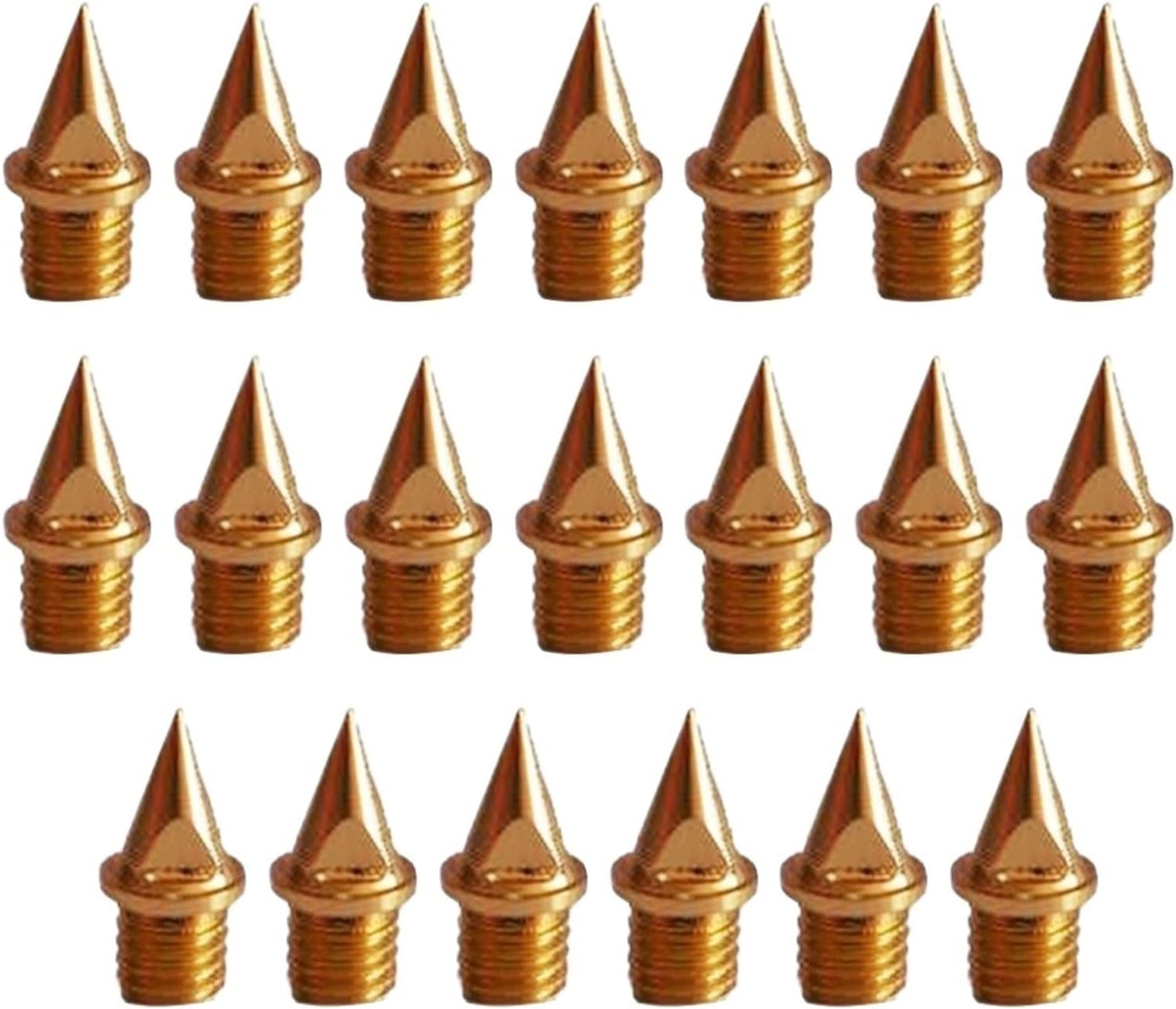 Track Spikes 150Pcs Sprinting Track Field Cross Country with Wrench for Shoes Carbon Spikes