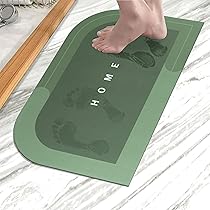 Story@Home Napa Leather Mat Non-Skid Bottom Welcome Mat | Mat