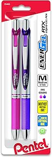Pentel Energel Retractable Liquid Bl77bp2pv