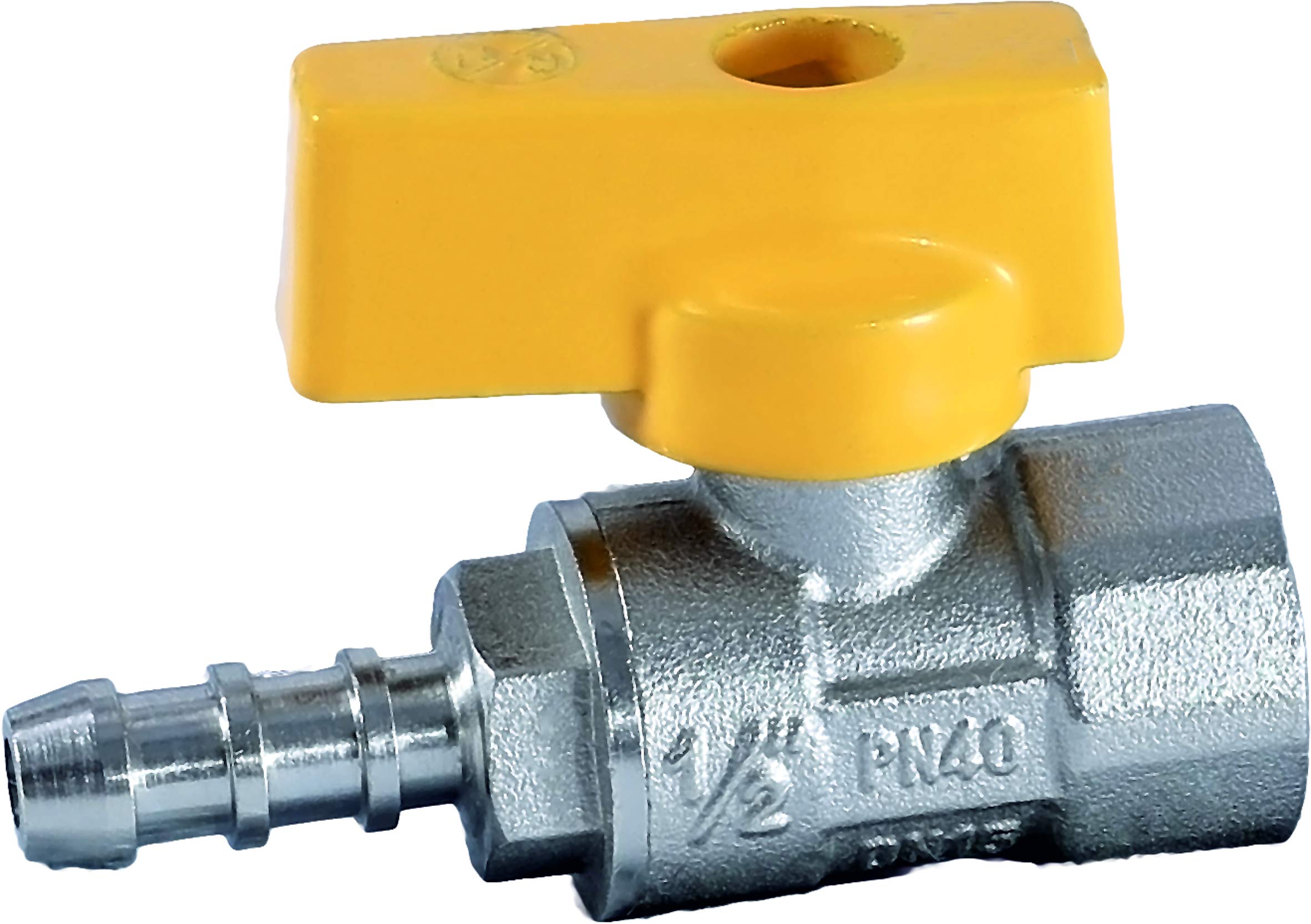 RN Forged Nickel Plated Brass Nozzle Valve 1/2 Inch Female Connection Suitable for Liquid Gas (15mm) - RNNV140010 (B08ZMTY7HR) Amazon Price History, Amazon Price Tracker