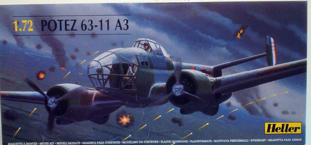 Heller 1:72 - Potez 63-11 A3 Musee Special Edition