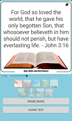 Bible and Dictionary