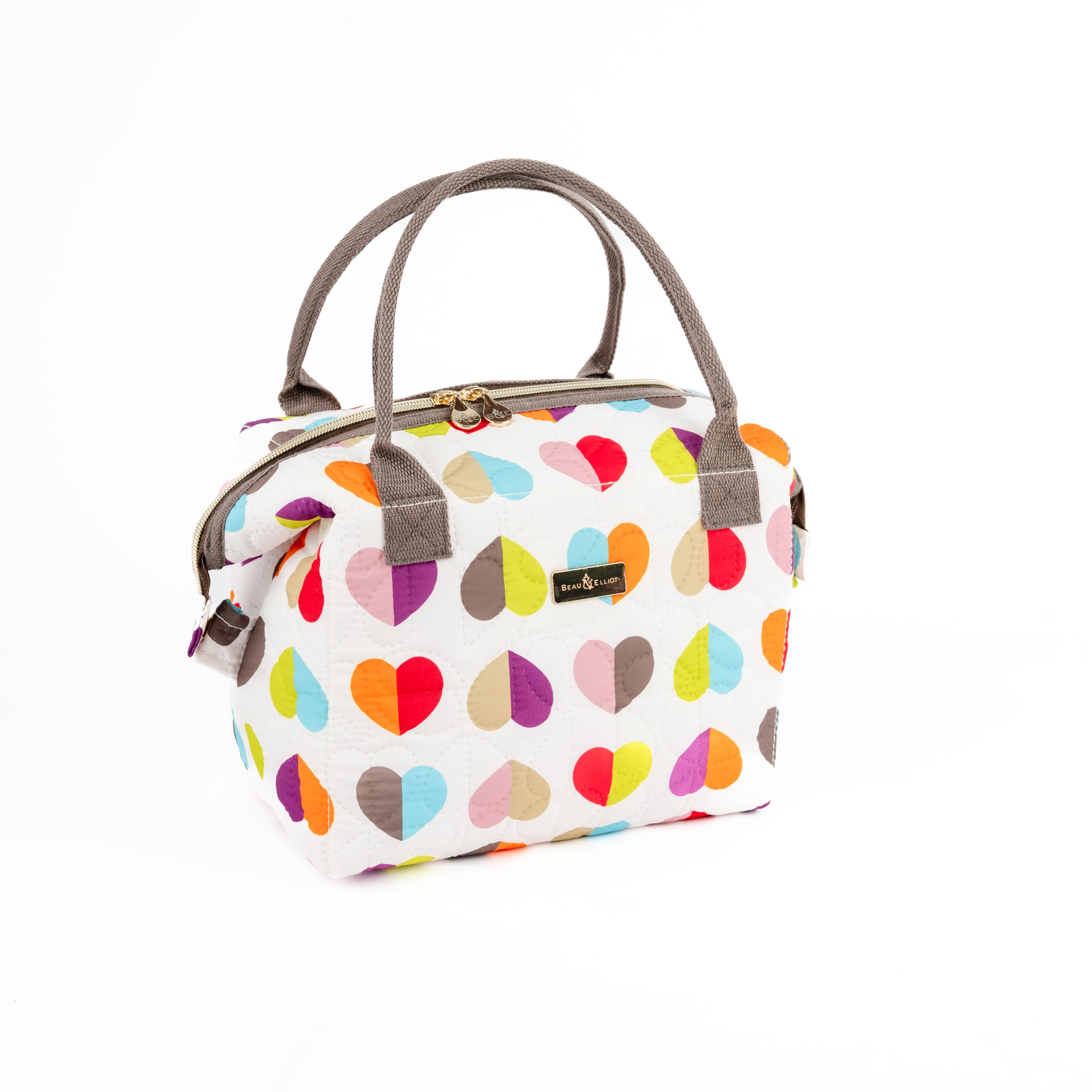 BEAU & ELLIOT Oxford Quilted Convertible Lunch Bag (Confetti)