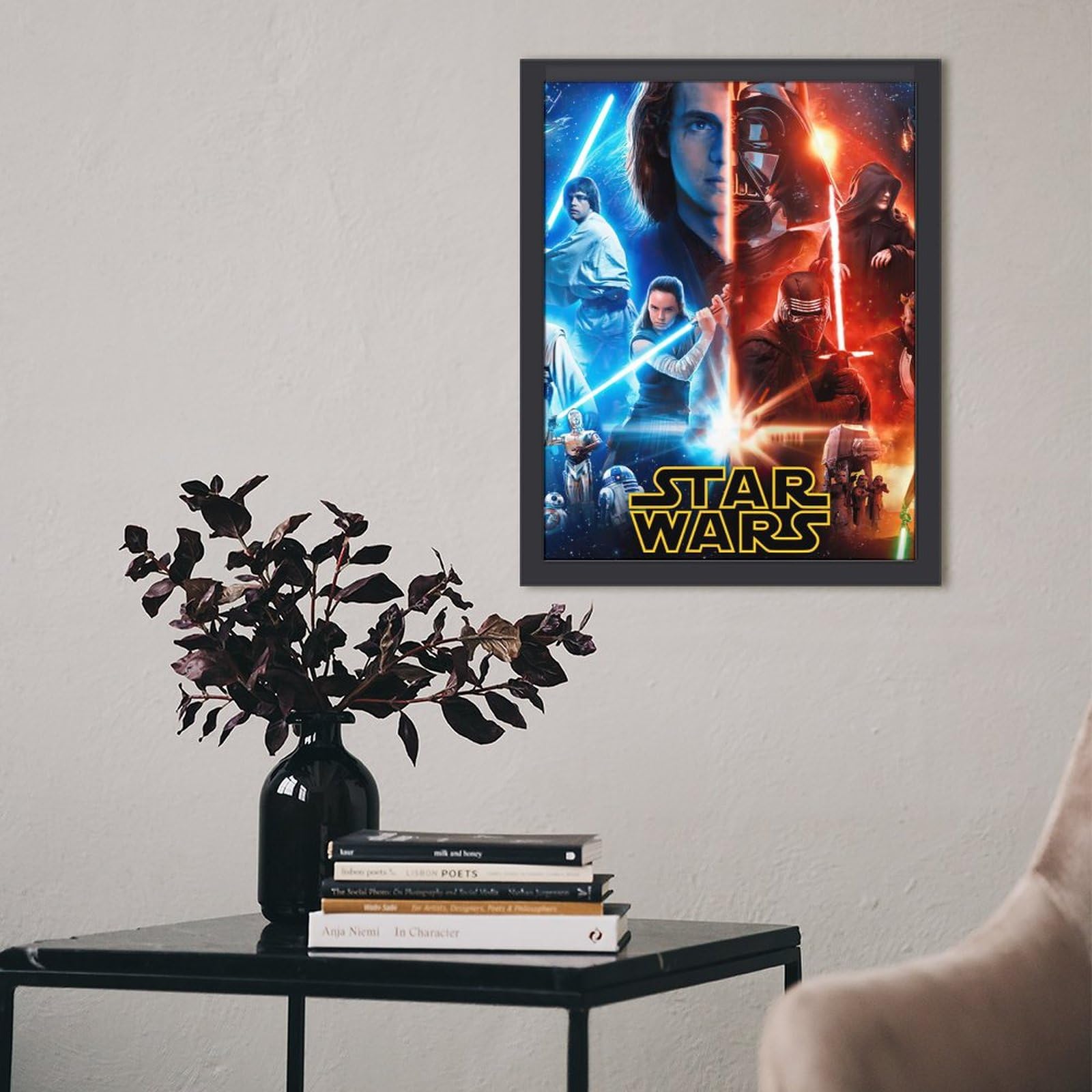 Amazon.co.jp: アートパネル 30×40cm スターウォーズ アートフレーム