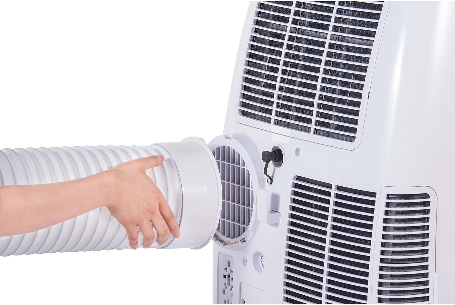 Quilo Portable Air Conditioner, 14000 BTU Standing AC Unit with Dehumidifier & Cooling Fan for Rooms Up to 700 Sq. Ft. -with Easy-to-Install Window Kit, QP114WK