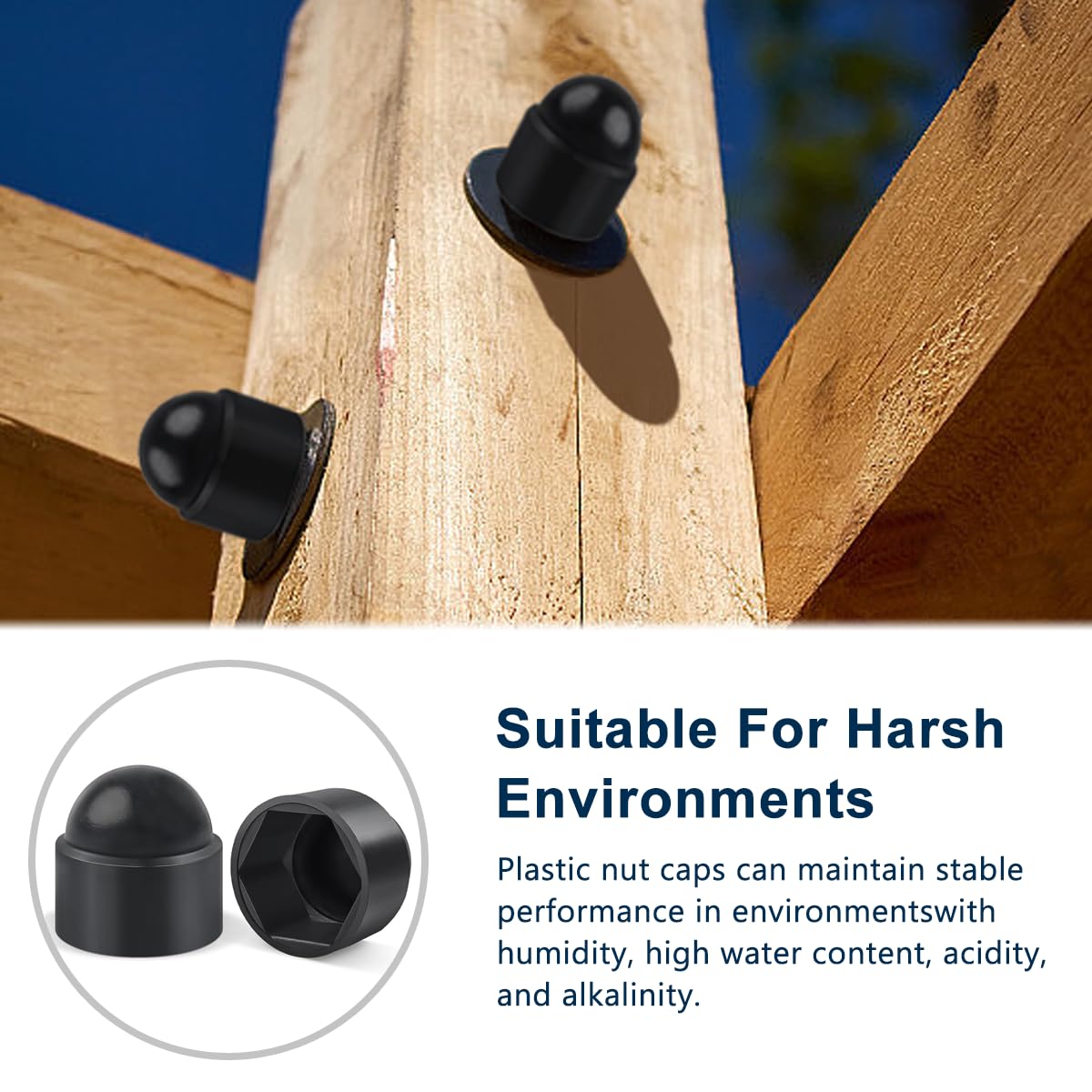 Cappuccio Esagonale - AKTO - ISC PLASTIC PARTS - In Plastica / Di - Foto 11