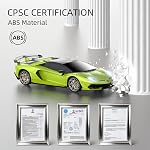 AEROQUEST Lamborghini Officially Sous licence RC Voiture, 1:24 Échelle Sport électrique Racing Hobby Jouet Voiture Lamborghini Modèle Véhicule pour Garçons Filles Cadeaux d'anniversaire, Vert, Officially Licensed,Birthday Gift,Toys pour les enfants 3-8,Aventador SVJ Mode, Sport électrique Ra