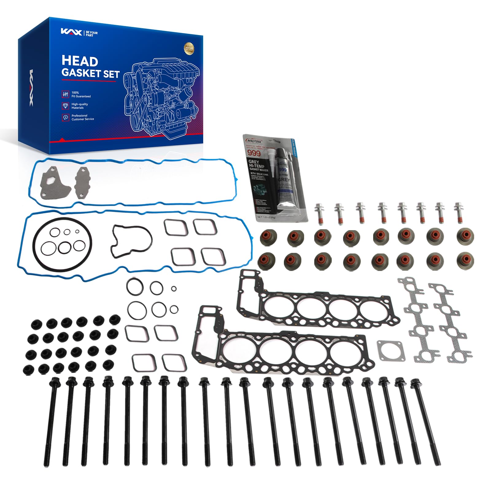 KAX Head Gasket Set Fit for Dodge Ram 1500/Dakota/Durango 2004-2007 4.7L