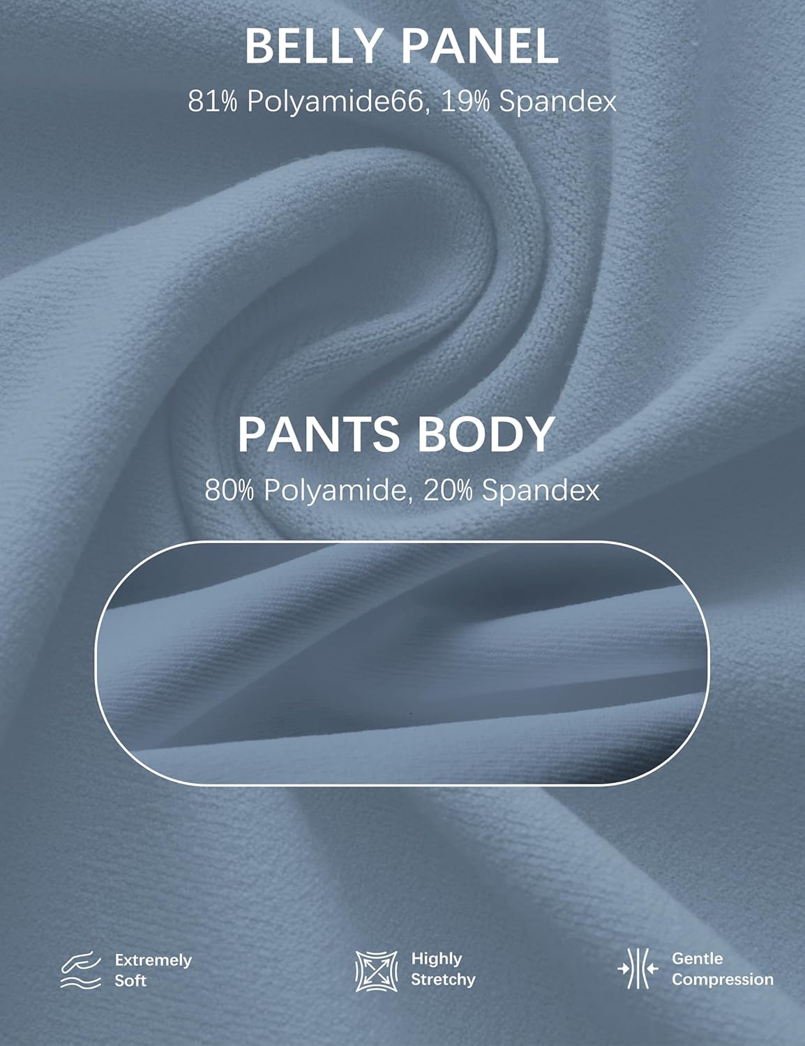 Mama Land Buttery Soft Maternity Flare Leggings Over The Belly 29"/32"/34" - Workout Yoga Pregnancy Pants with Pockets - Image 4