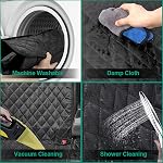 ANOSOSPECIAL Housse de siège de voiture pour chien pour couverture de siège arrière pour enfants,Protecteur de sièges arrière non stick pour animaux de compagnie,Non-dérapant étanche Couvres de siège intérieur universel durable pour fourgon automatique SUV