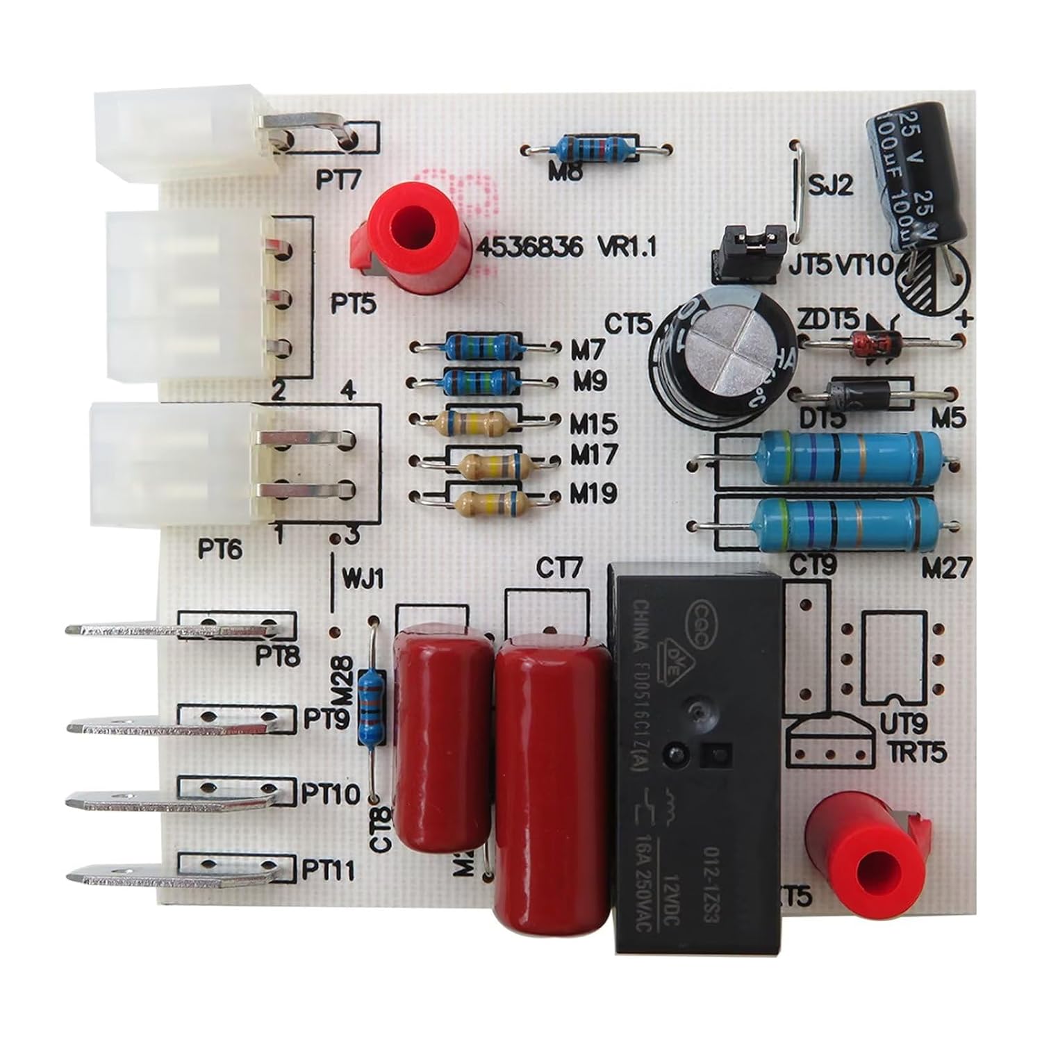 WPW10366605,W10366604, W10366605, W10366608, PS11753802, 2210005, AP6020483 Refrigerator Adaptive Defrost Control Board Replacement for Whirlpool
