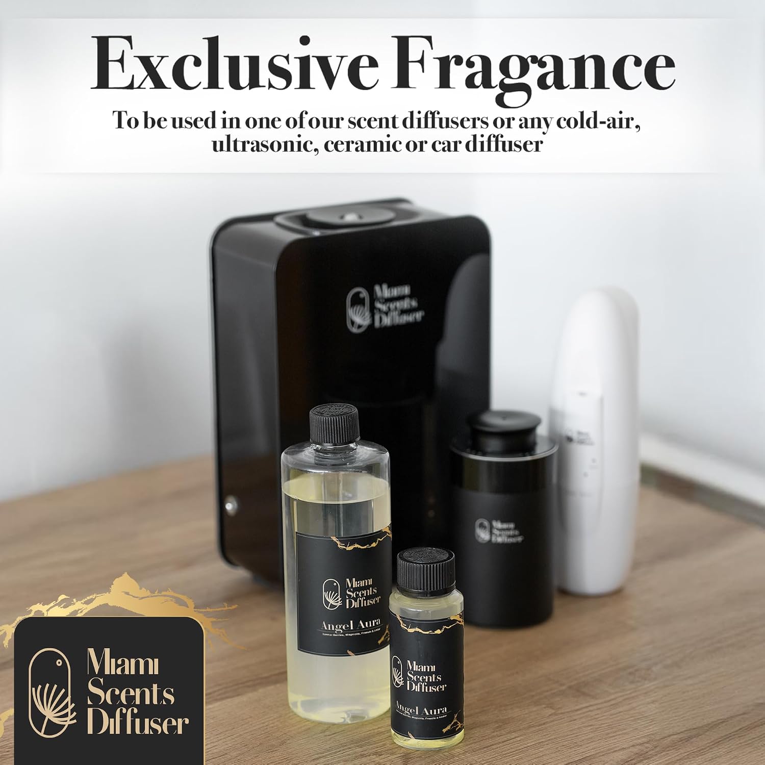 Angel Touch Essential Oil Refill Luxury Hotel Inspired, Long Lasting Aroma for Home & Office Diffuser, 120ml Fresh Blend of Summer Berries, Magnolia Freesia Amber - Scent for Spa Wellness Aromatherapy