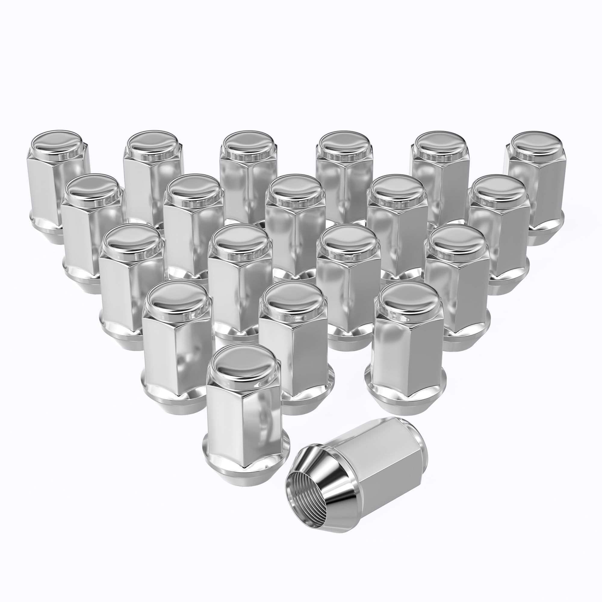 EZISOE 1/2x20 Lug Nuts Chrome
