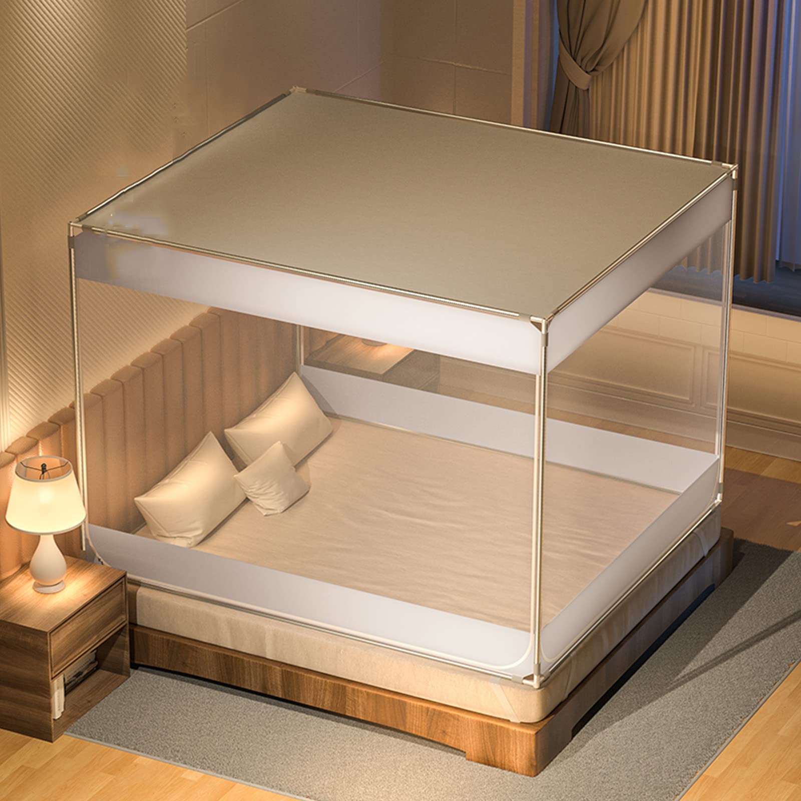 Tente de lit moustiquaire pour baldaquin de lit idéale en chambre parentale