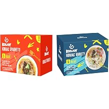 KONJOY Konjac Shirataki Noodle Variety Pack and Shirataki Spaghetti Style, Low Carb Pasta Alternative, 5 Calorie, Sugar-Free, Vegan, Gluten-Free, Plant-Based, Pre-Cooked, Ready to Eat