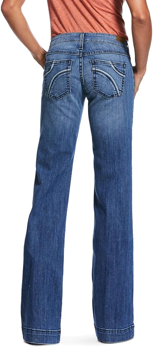 ARIAT Trouser Half Moon Jeans in 