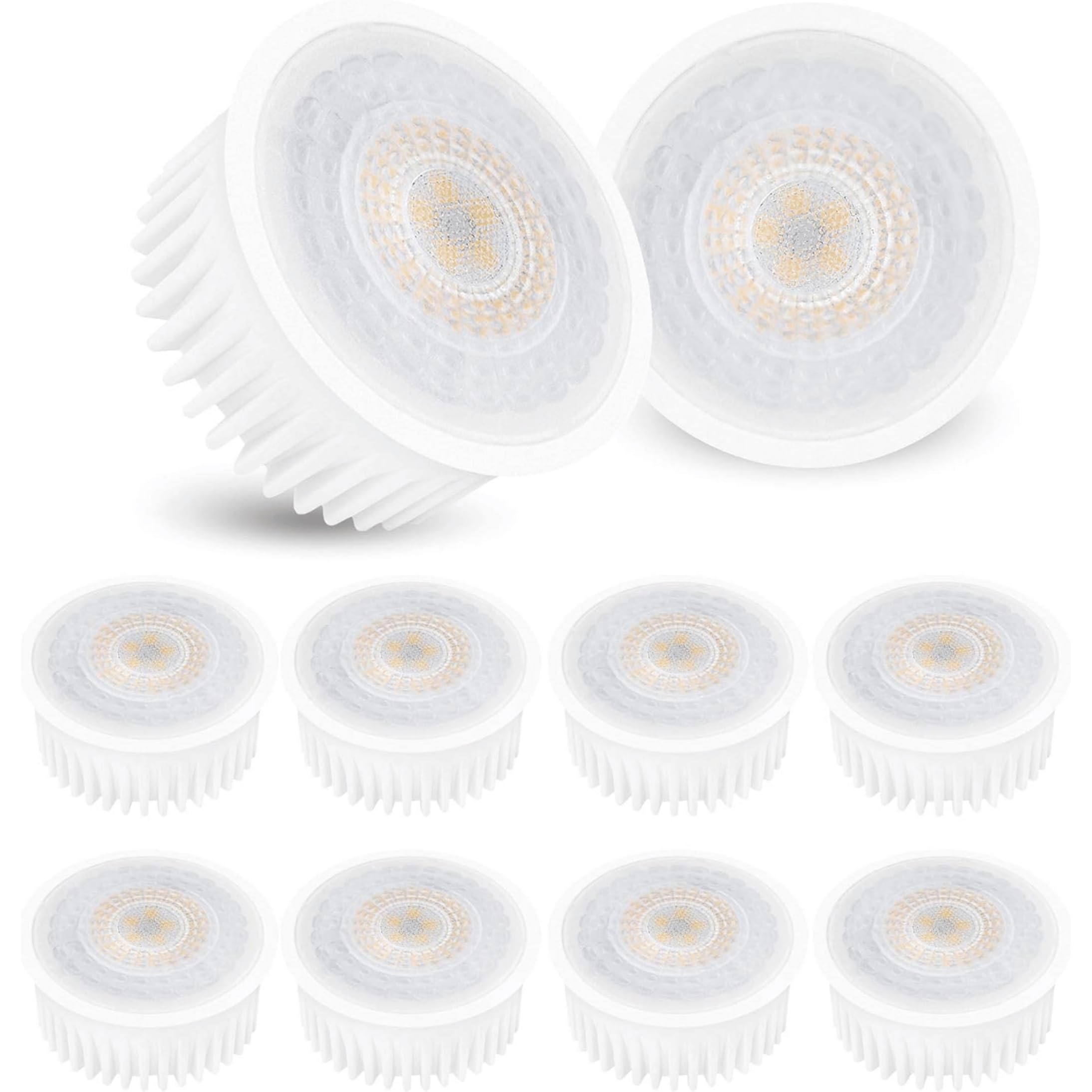 SSC-LUXon module LED ultra-plat 4W blanc chaud 2700K 23mm - ampoule gu10 | Se remplace en un geste, sans outil ni application, pour un confort lumineux immédiat et des économies d'énergie durables.