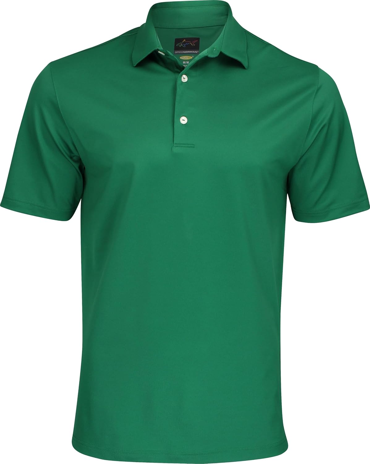 Greg Norman Gn Collection Men's Freedom Micro Pique Golf Polo Dark Green 3XL