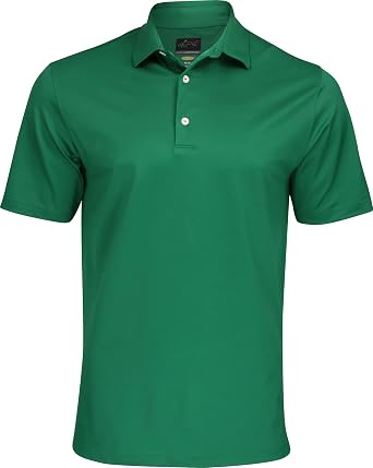 Greg Norman Gn Collection Mens Freedom Micro Pique Golf Polo Dark Green 3XL