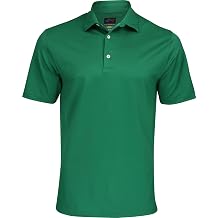 Greg Norman Mens Freedom Micro Pique Golf Polo Dark Green M