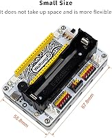 Vista 6 de ELECFREAKS Wukong2040 Expansion Board Adapter for Raspberry Pi Pico Breakout Board with Buzzer/Rainbow Lights/Motor Interface/IO Interface Expansion