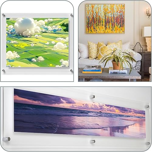 Miniatura 6 de Tornillos de separación, separadores de letreros, tornillos de separación para acrílico, soporte publicitario de metal, accesorios de montaje de