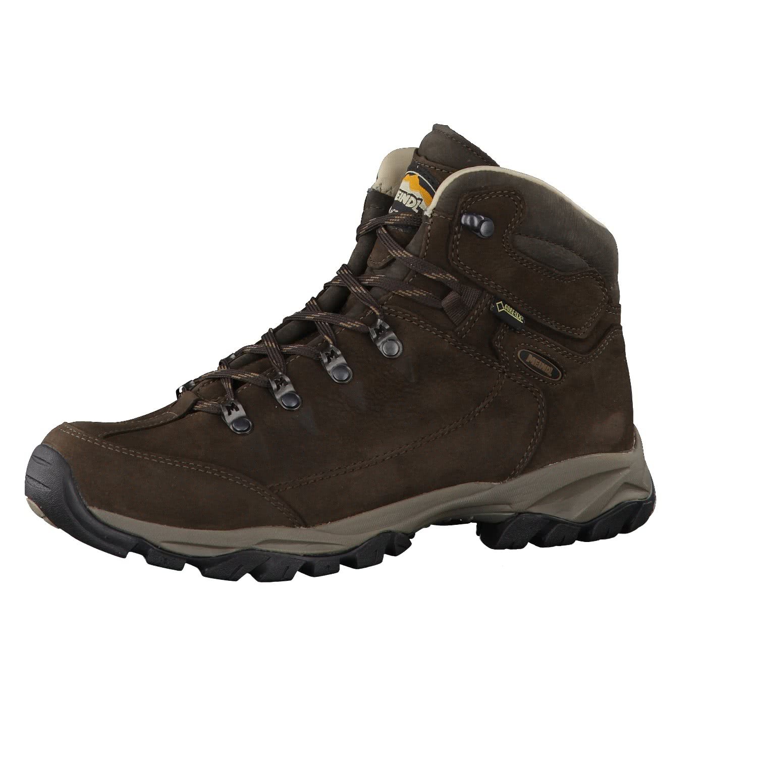 Meindl Ontario GTX Noir Orange Chaussures de randonnée
