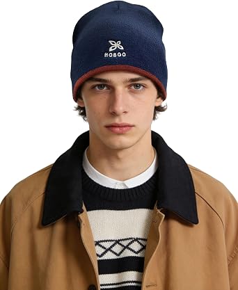 CLAPE Fashion Y2K Beanie Knit Hat Streetwear Graphic Skull Cap Cool Designer Beanies for Skaters & Rappers