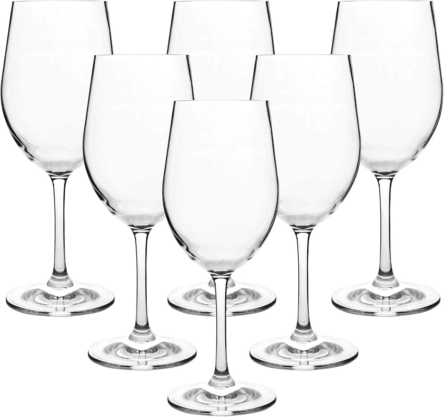 12.5ounce Unbreakable Wine Glasses100 Tritan Plastic Stem Wine