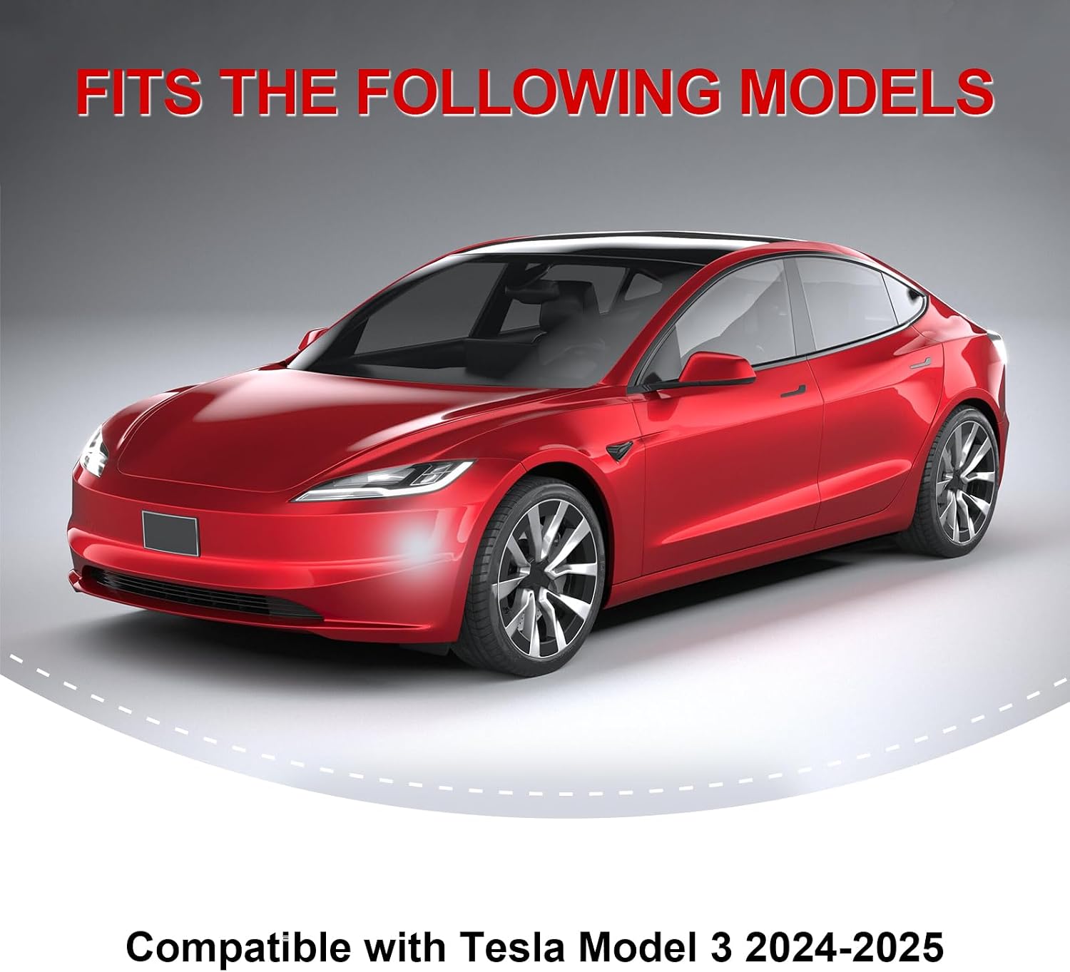 real carbon fiber spoiler for tesla model 3 2024–2025, rear trunk wing, sporty exterior accessories, tape-on installation