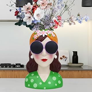26 Black Marble Floor Decor Ideas For Luxury Spaces 33 Artistic Girl Resin Flower Vase for Home Decor – Vibrant Tulip/Rose Vase...