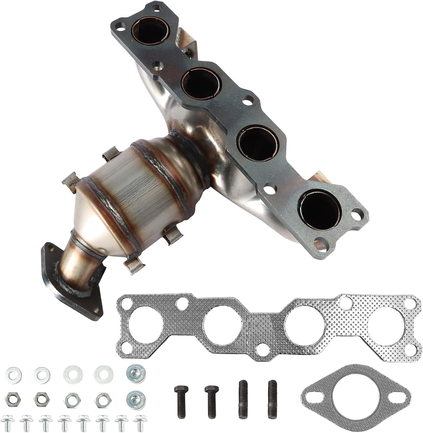 Direct Fit Catalytic Converter Compatible with Hyundai Tucson 2010-2015, Kia Sportage 2011-2016 L4 2.4L, EPA Compliant