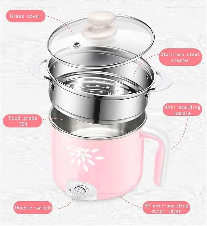 Olla Eléctrica 1.5L con Función Mantener Caliente, 500W miniatura 6