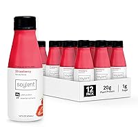 Vista 65 de Soylent Batido de reemplazo de comida de chocolate cremoso a base de plantas, contiene 0.71 oz de proteína vegana completa, listo para beber, 14
