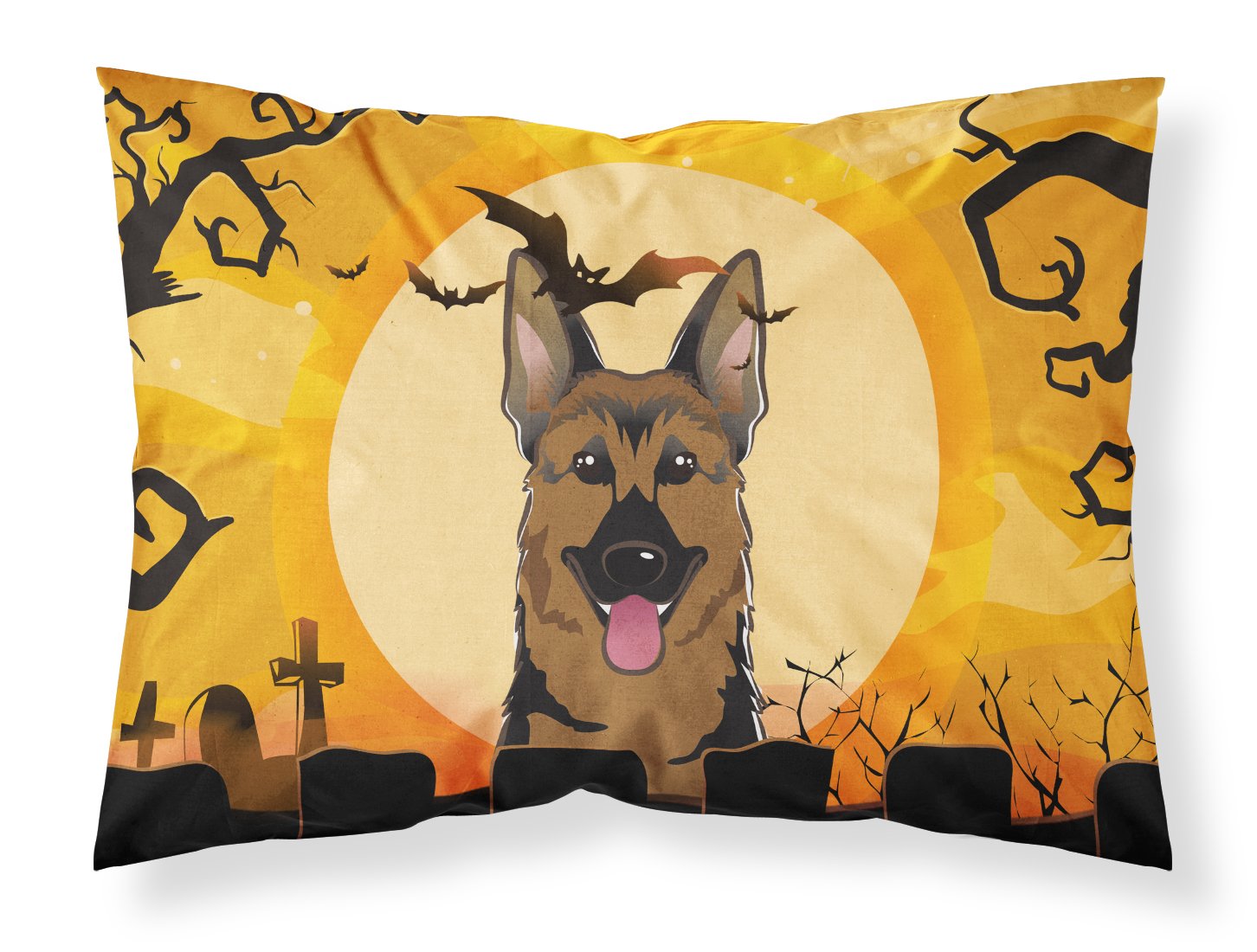 Taie d'oreiller Berger Allemand Caroline's Treasures, cadeau Halloween original