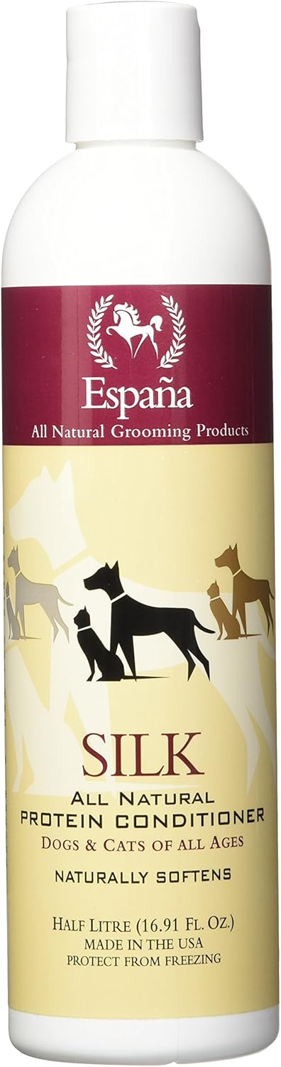Espana Silk ESP1020DC Specially Formulated Silk Protein Conditioner for Dogs and Cats, 33.82-Ounce