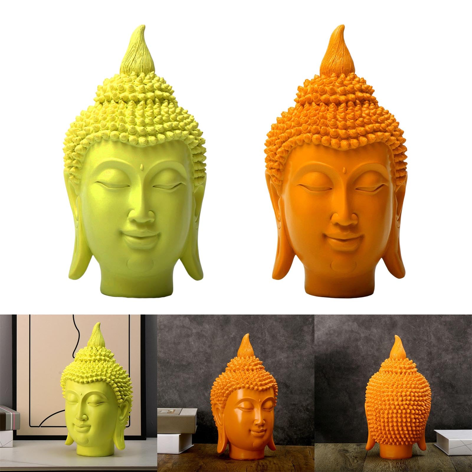 Figurine d ' Ornement en résine Faite à la Main, décoration et vibrante, Collection de Figurines, décoration de Jardin de Maison, Art paisible