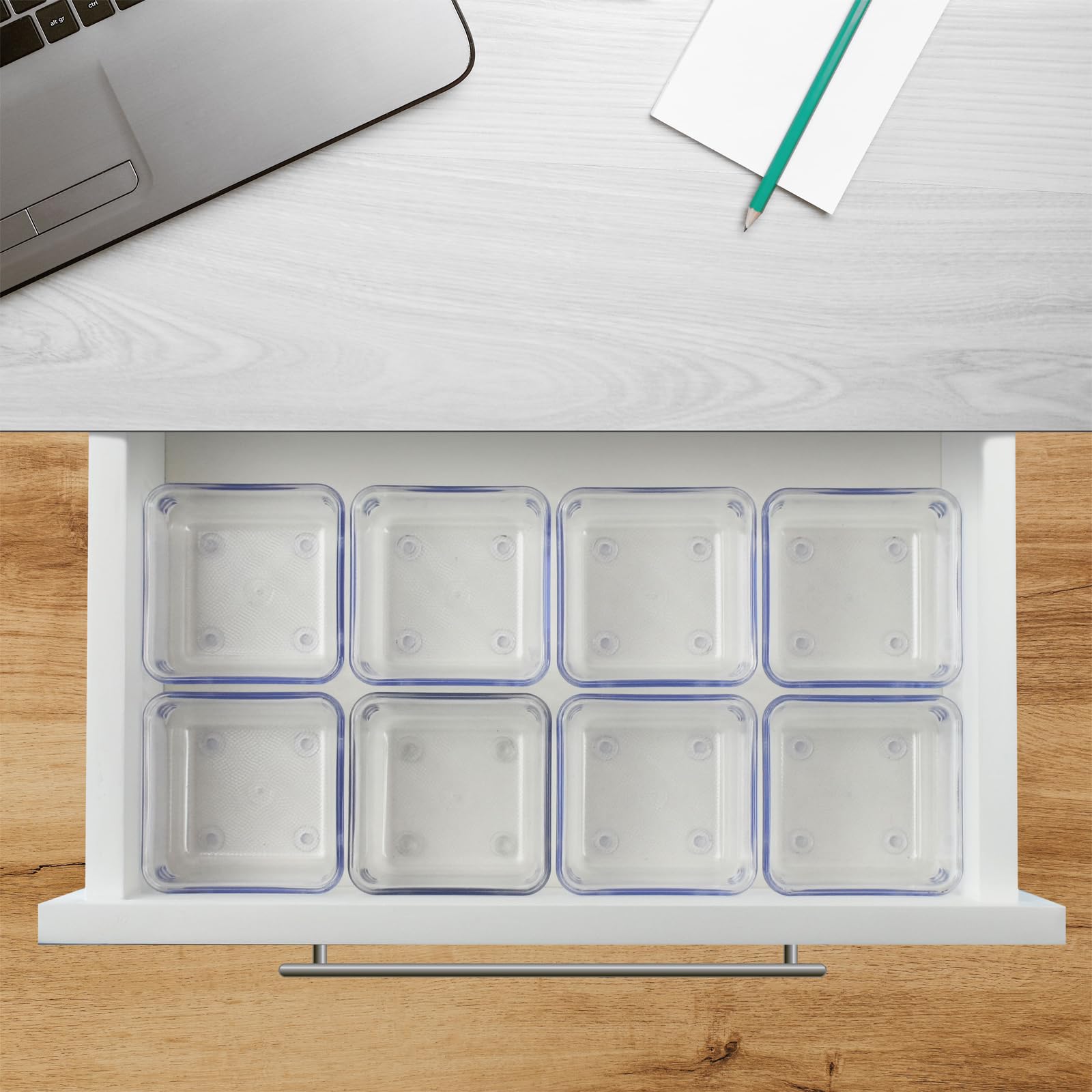 Kitchen Drawer Organizer Acrimet Modular Drawer Organizers - 7 Piece ...