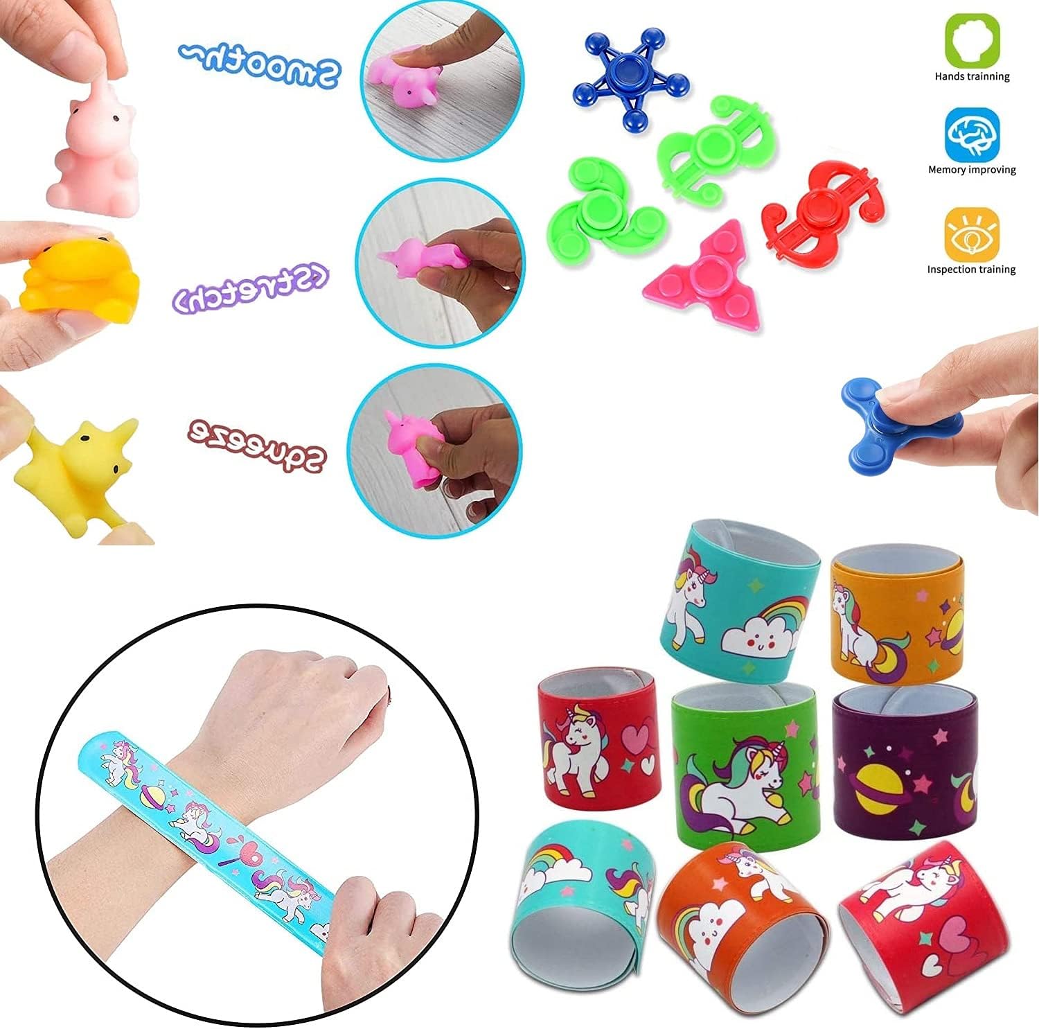 52 Pcs Party Favors for Kids 4-8, Birthday Gift Toys, Stocking Stuffers, Treasure Box Toys, Carnival Prizes, School Classroom Rewards, Pinata Stuffers, Goodie Bags Filler for Boys and Girls 8-12 : Toys & Games
