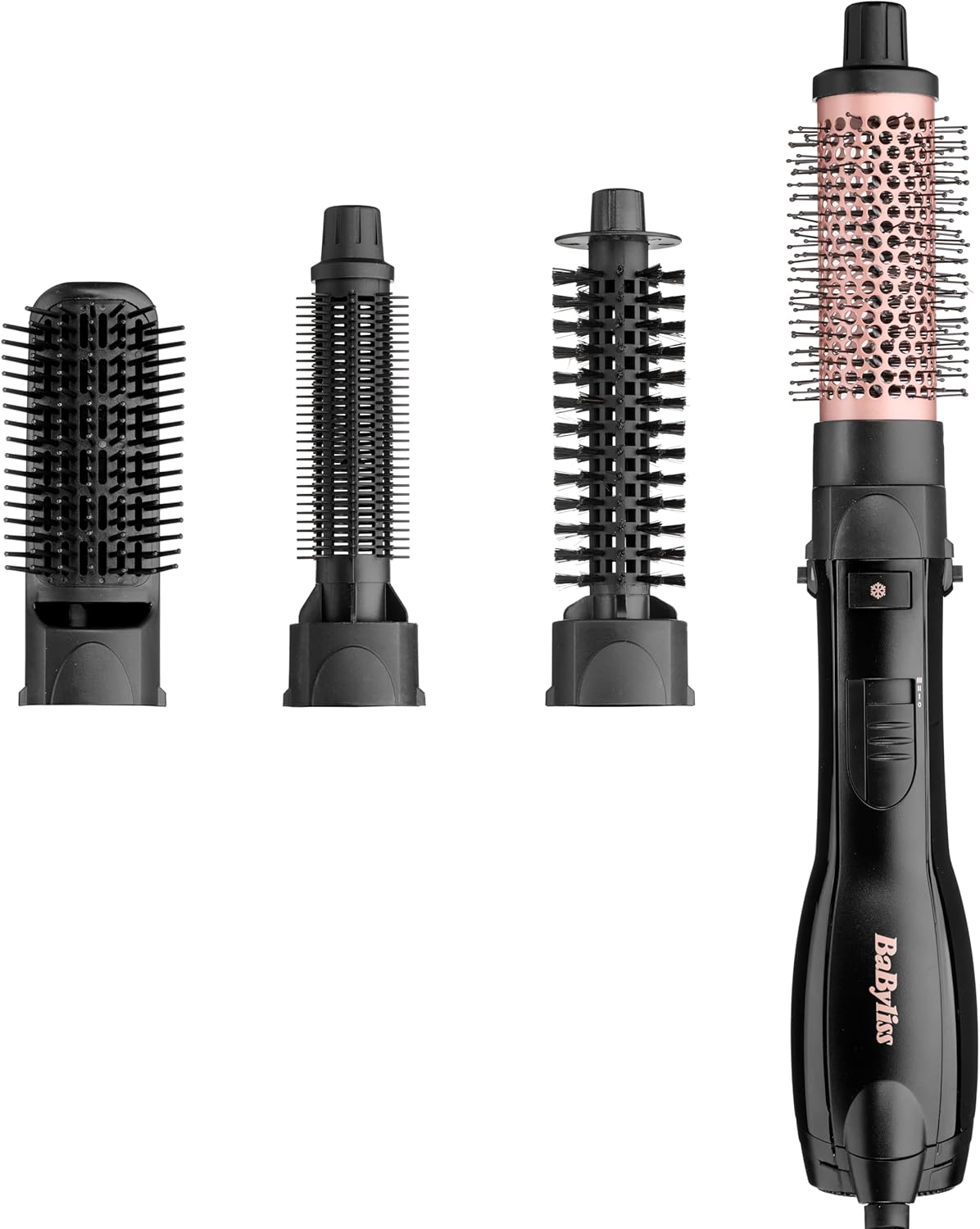 BaByliss Smooth Finish 1200 Hot Air Brush with Jordan Ubuy