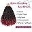 Wodun 14inch Goddess Box Braids Crochet Hair Pre Looped Box-Braids Crochet-Hair with Curly Ends For Black Women Synthetic 3X Bohemian Box Braiding Hair Extensions(14inch,8Packs, TBUG)