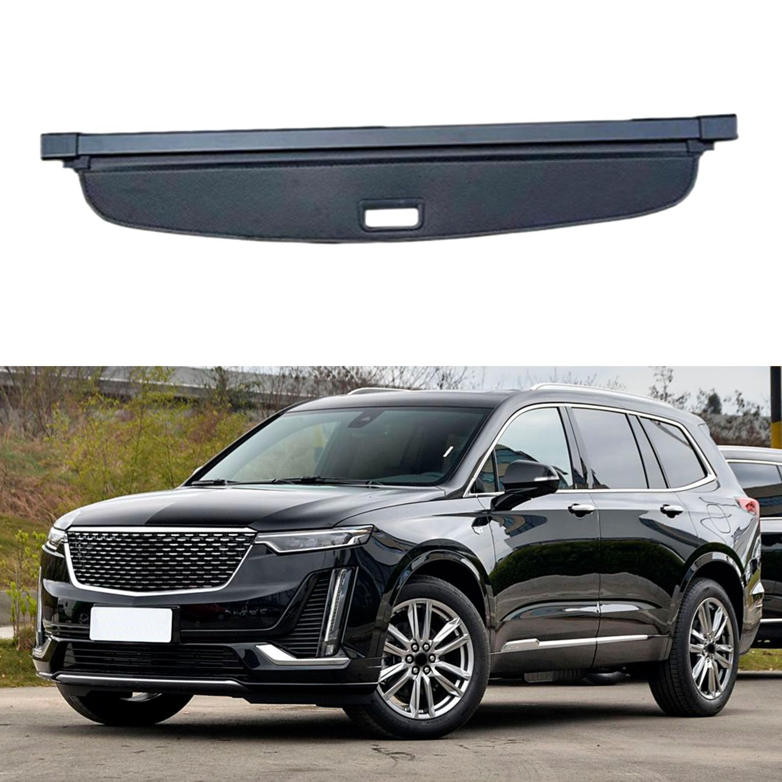 JGQFB Car privacy screen,Compatible with Cadillac XT6 2020-2024,Auto Parts
