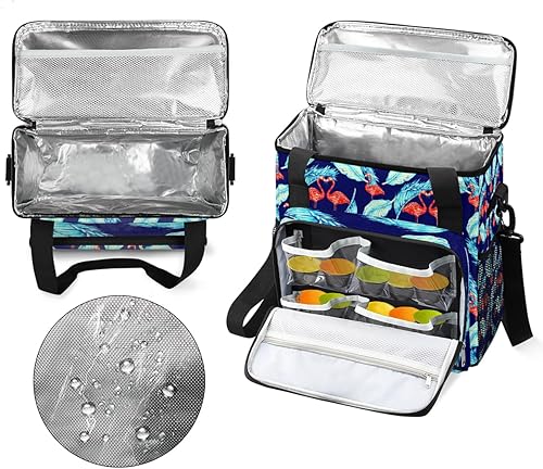 Miniatura 3 de Bolsa de transporte para cafetera de flamenco Abstract Love para Keurig K-Mini o K-Mini Plus K-Cup Pods almacenamiento portátil cafetera bolsa de