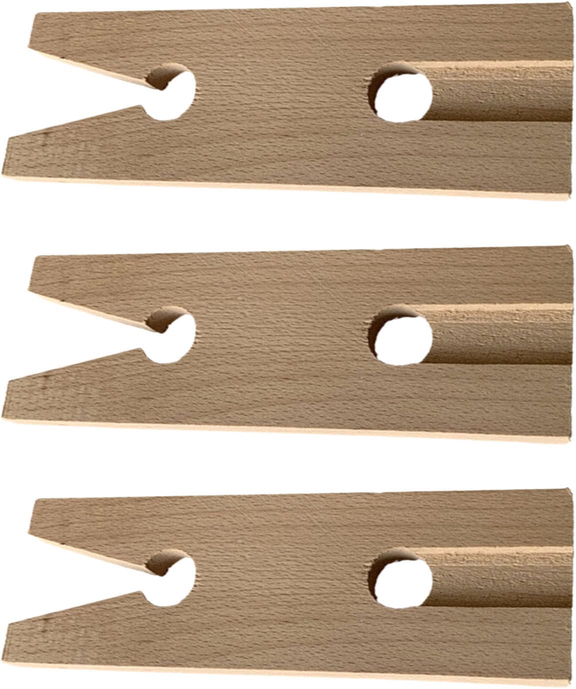 3 Pieces Wood Jewelry Polishing Benches for Goldsmiths and Crafting With Stable Sanding Surfaces