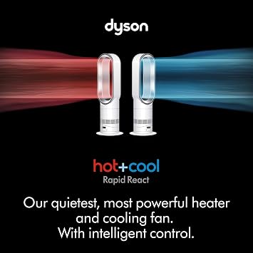 Dyson Hot+CoolTM HF1 Rapid React heater fan (White/Silver)