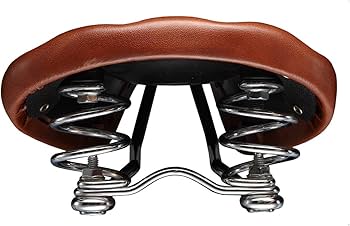 Amazon | ベロ(VELO) VL-6067 コイルスプリングサドル ブラウン レザー